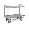wózek serwisowy do 200 kg ze stali nierdzewnej dwupółkowy