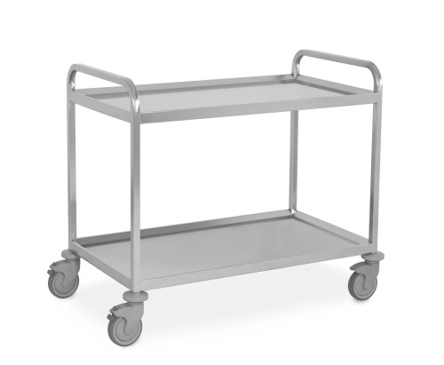 Wózek serwisowy ze stali nierdzewnej 2 półki 1560_2PV.jpg