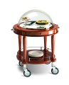 Luksusowy okrągły wózek restauracyjny do serwowania ciast lub serów Luxor_107_ TONDO DOLCI FORMAGGI.jpg
