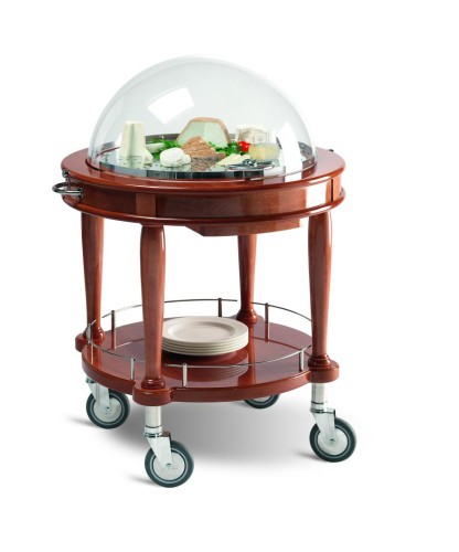 Luksusowy wózek do serwowania serów lub ciast - okrągły  Luxor_108_.TONDO.FORMAGGI.jpg