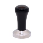 Tamper stal nierdz. 57 mm/uchwyt drewno CZARNY SHINY BLACK