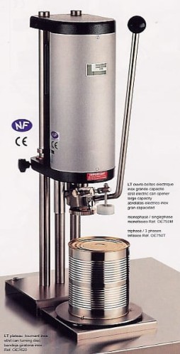 Elektryczny otwieracz do konserw OE750
